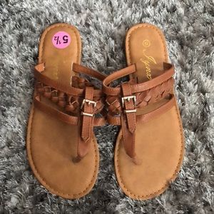 Brand new size 5.5 sandals